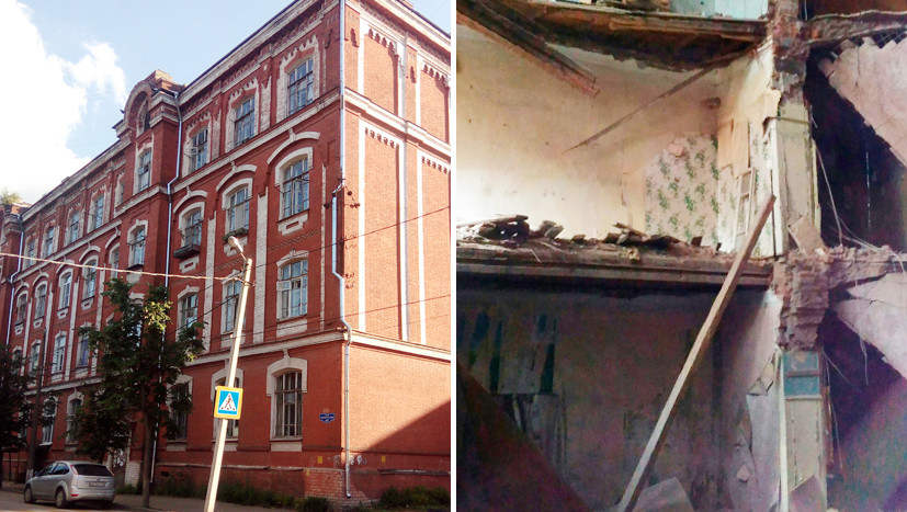 В Твери не могут расселить разрушающееся общежитие XIX века
