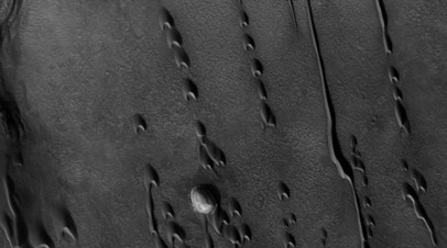 «Призрачные дюны» на Марсе