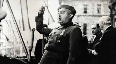 Франсиско Франко, 1939 год