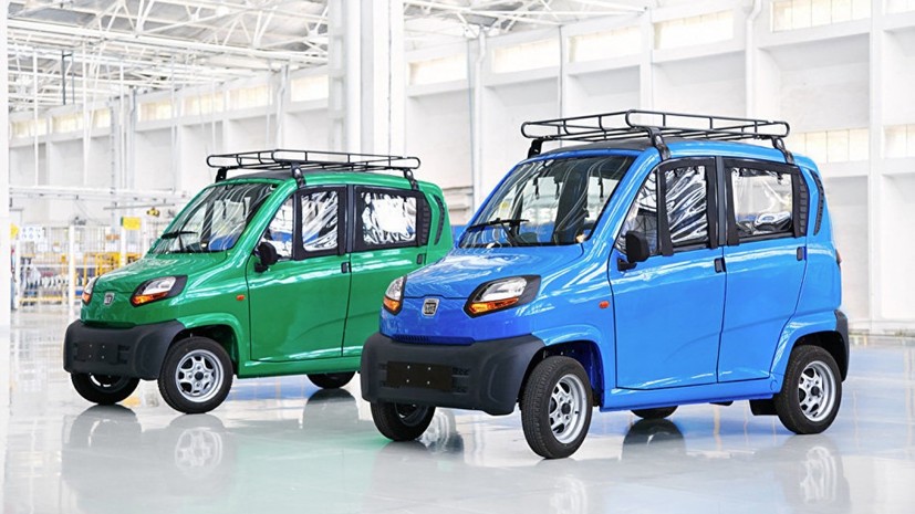 Продажи квадрицикла Bajaj Qute возобновятся в России осенью