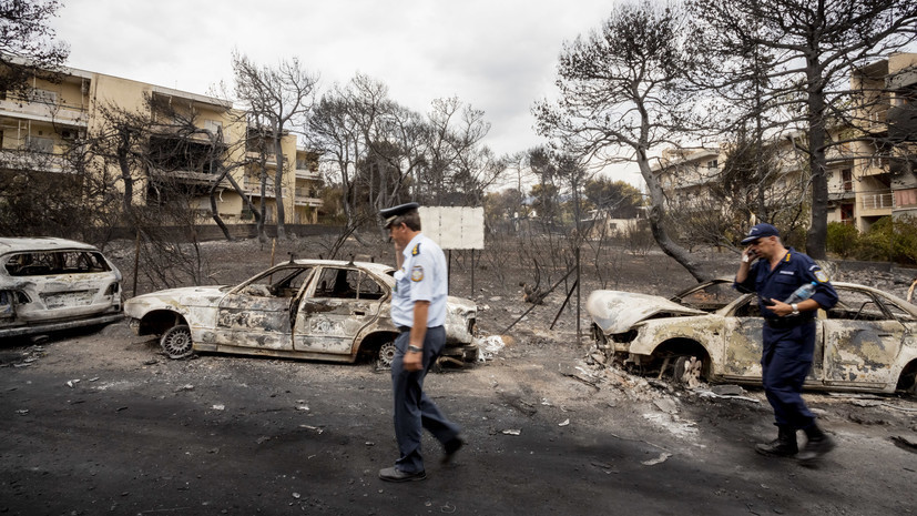 Родственники жертв пожаров подали иск против властей Греции