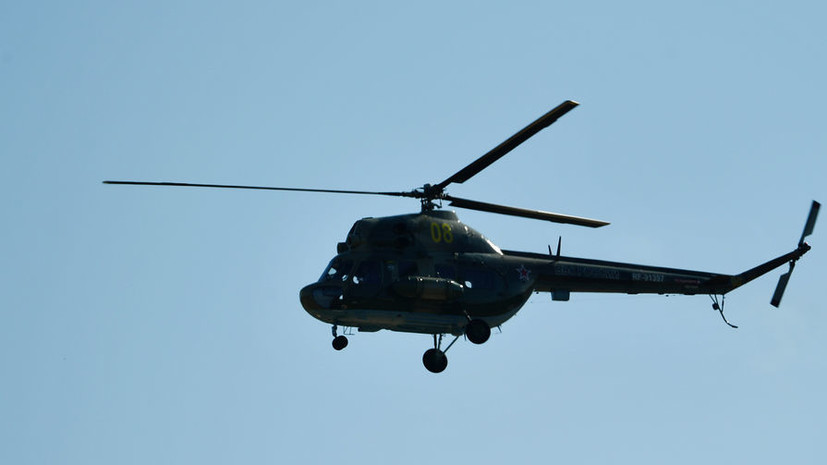 Прокуратура начала проверку по факту крушения вертолёта на Кубани