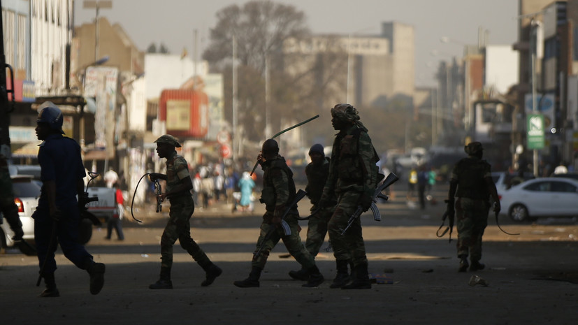 Шесть человек погибли в ходе протестов после выборов в Зимбабве 