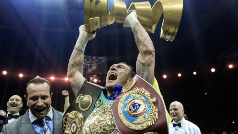 Чемпион мира по боксу Усик написал стихотворение об Украине