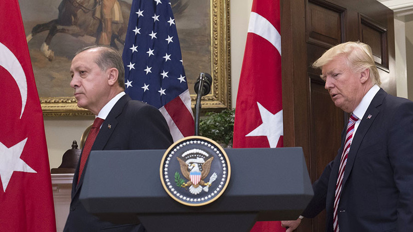 «США проявили серьёзное неуважение»: Эрдоган сообщил об ответных санкциях против американских министров