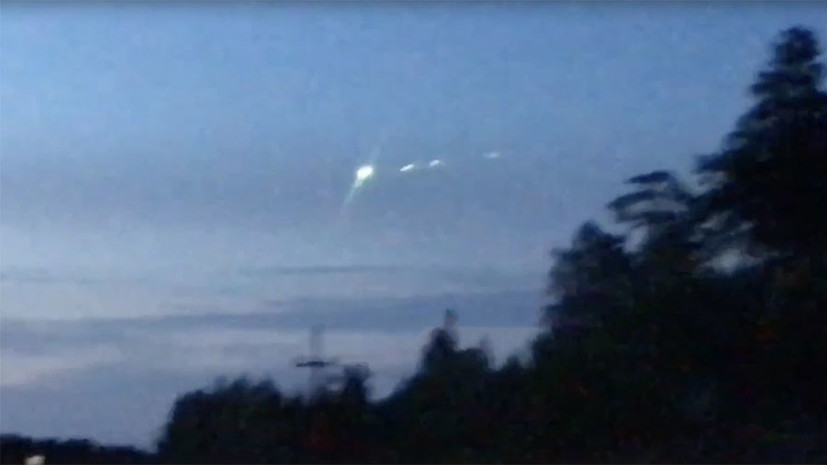 СМИ сообщили о замеченном в небе над ХМАО метеорите