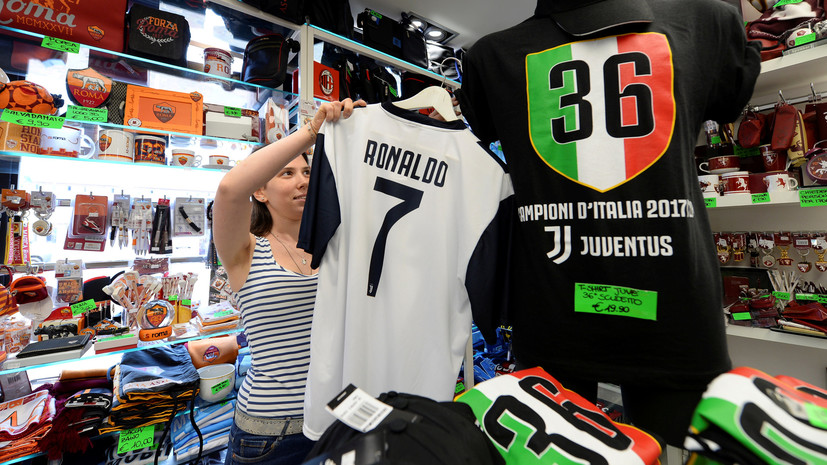 «Ювентус» заработал на продаже футболок Роналду €6,5 млн
