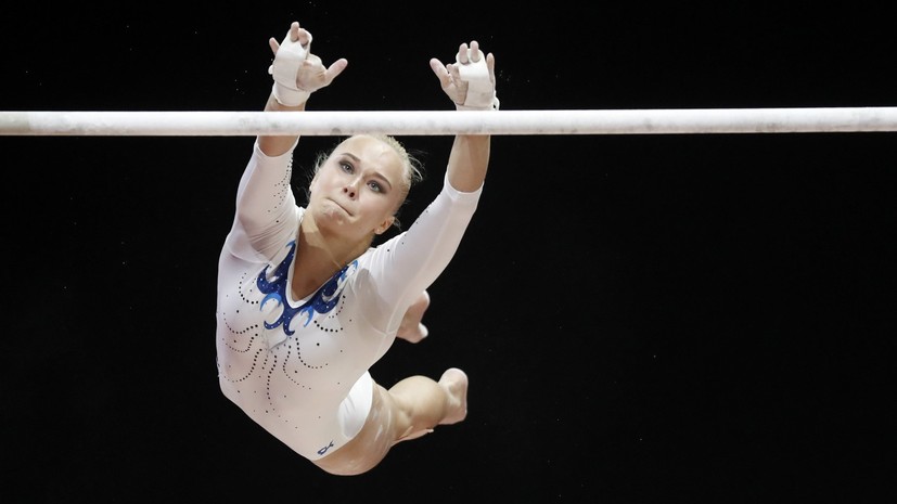 Россиянка Мельникова выиграла бронзу в упражнениях на брусьях на ЧЕ по спортивной гимнастике
