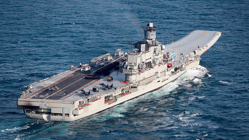 В Невском ПКБ рассказали о модернизации крейсера «Адмирал Кузнецов»