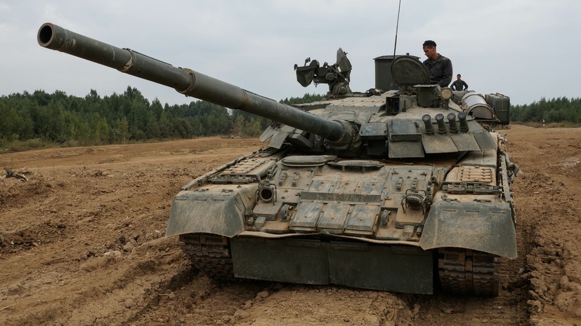 В Челябинской области военные провели учения с одновременным участием 200 танков