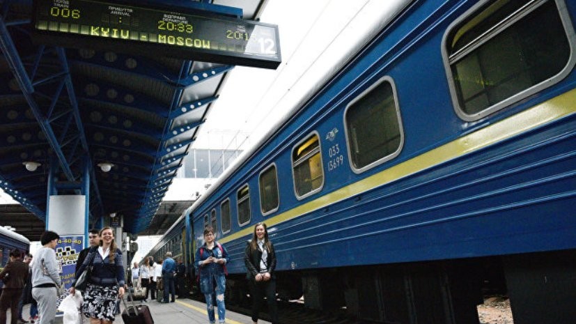 На Украине заявили о планах прекратить железнодорожное сообщение с Россией