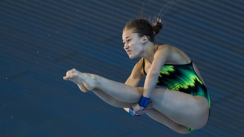 Тимошинина и Кузнецов завоевали бронзу чемпионата Европы в командных соревнованиях по прыжкам в воду
