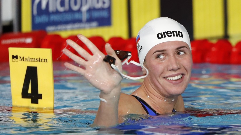 Россиянка Фесикова завоевала золото ЧЕ-2018 в плавании на 100 м на спине