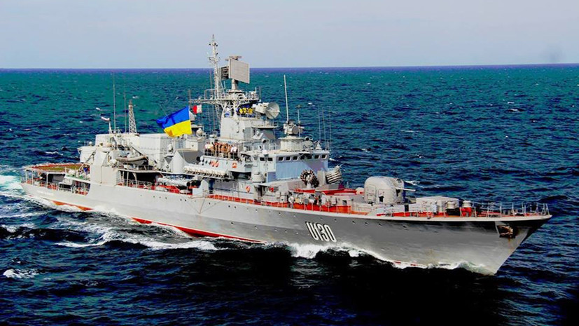 На Украине заявили о невозможности достичь военного паритета с Россией на море
