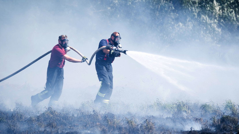 СМИ: В Эстонии произошёл пожар на центральном военном полигоне