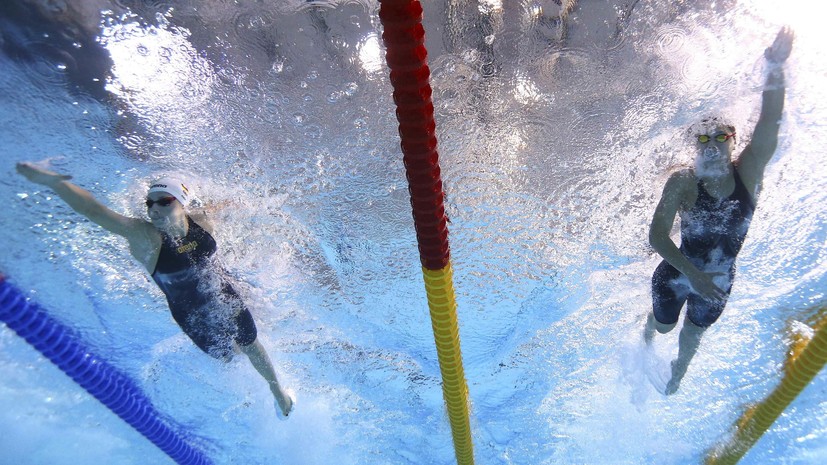 Российские пловчихи завоевали золото чемпионата Европы в комбинированной эстафете 4 х 100 м 