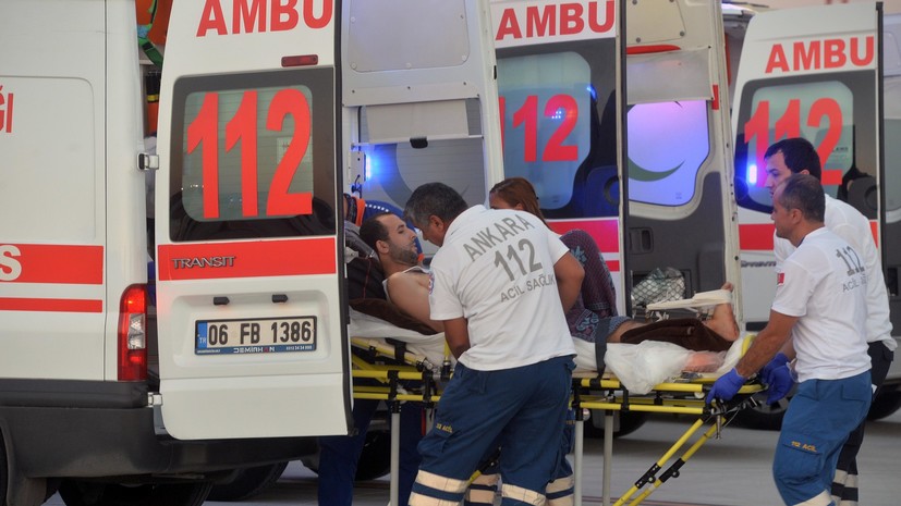 В Турции более десяти человек пострадали в ДТП с туристическим автобусом