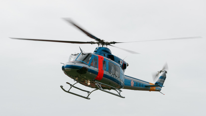 В Японии пропал спасательный вертолёт