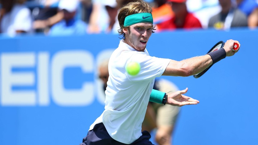 Российский теннисист Рублёв проиграл японцу Нисикори на турнире в Цинциннати