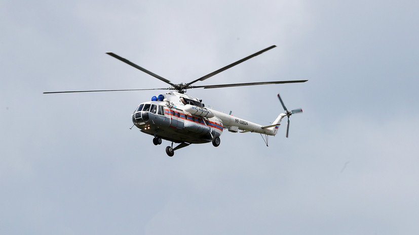 Вертолёт МЧС вылетел в горы Кабардино-Балкарии для эвакуации тел четырёх росгвардейцев