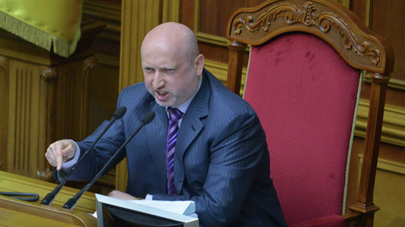 Турчинов рассказал о попытках дестабилизировать ситуацию на Украине перед выборами