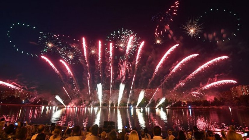 В Москве изменят движение транспорта 18 и 19 августа из-за фестиваля фейерверков