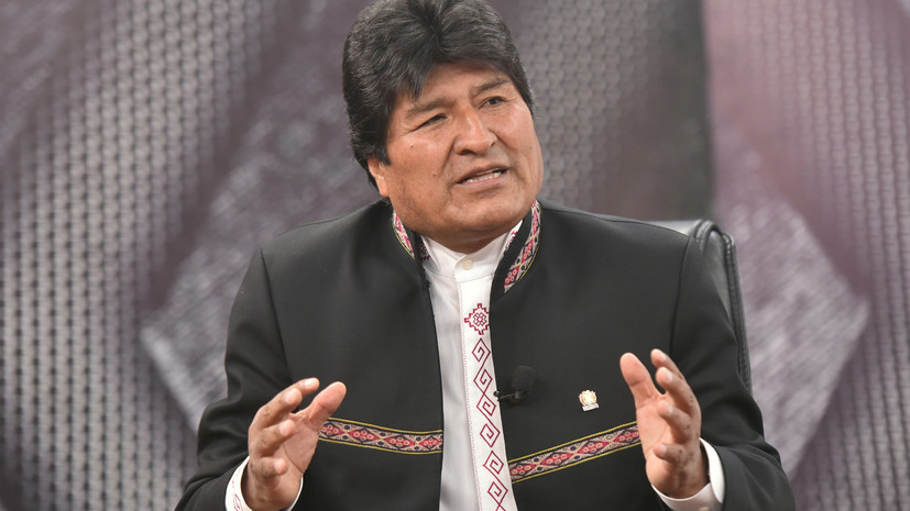 Президент Боливии рассчитывает на подписание контракта с «Газпромом» и визит Путина 