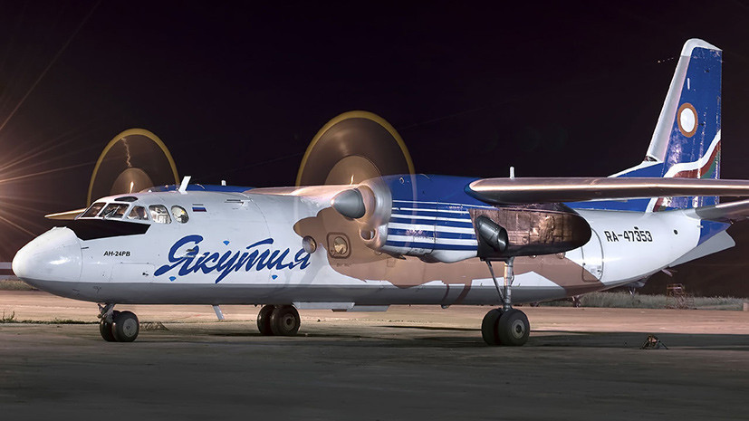 В Якутске самолёт совершил посадку из-за отказа двигателя