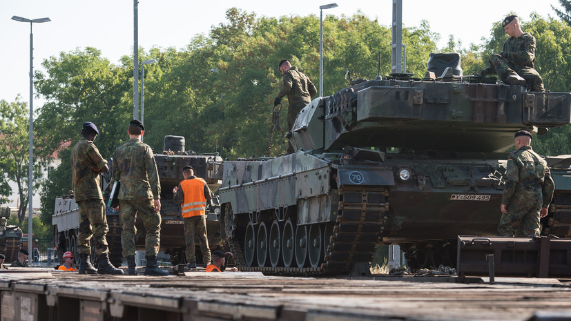 Бундесвер направит 8 тысяч солдат и 100 танков на учения НАТО