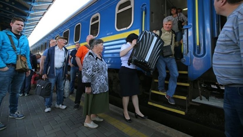 На Украине готовы ввести безостановочный транзит поездов из Молдавии в Россию