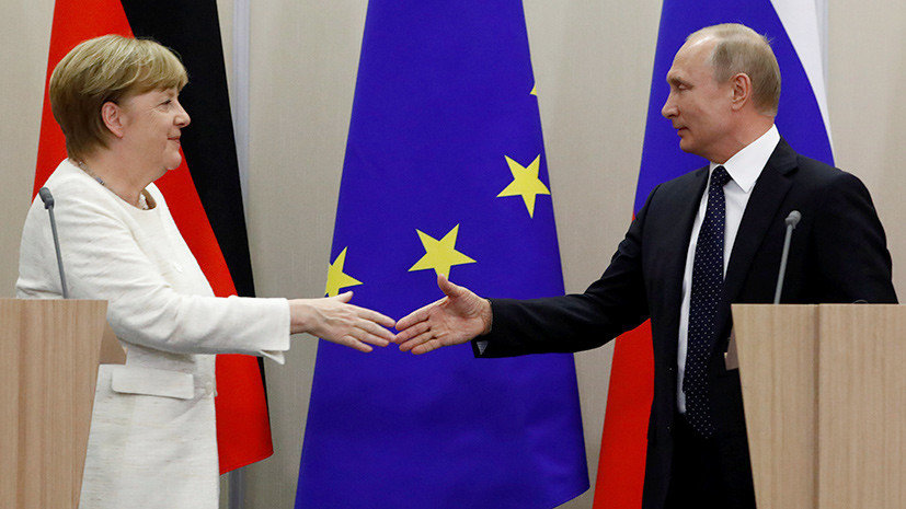 «В постоянном диалоге»: что обсудят Владимир Путин и Ангела Меркель на встрече в Мезеберге 