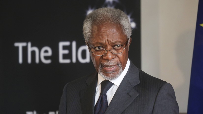 Обама прокомментировал смерть бывшего Генсека ООН Кофи Аннана
