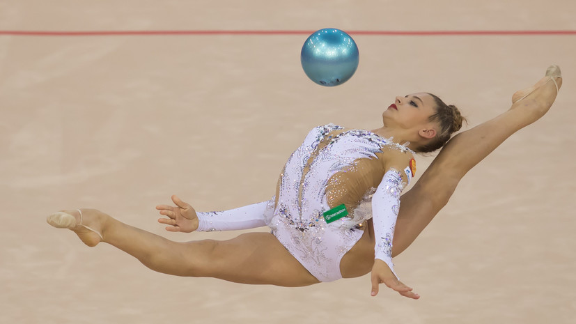 Солдатова завоевала серебро на этапе Кубка мира по художественной гимнастике в Минске