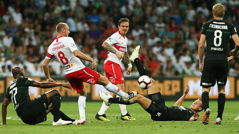 Глушаков назвал безобразной игру «Спартака» в матче с «Краснодаром»