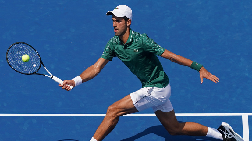 Федерер и Джокович вышли в финал и разыграют между собой титул чемпиона турнира ATP в Цинциннати