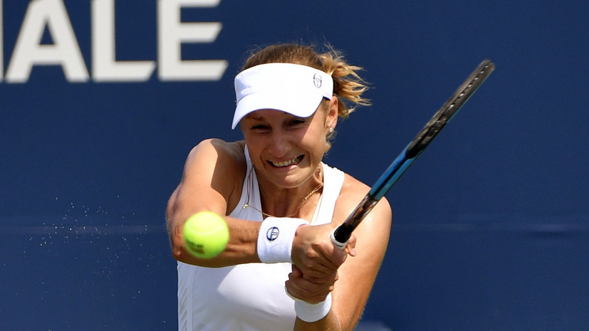 Макарова и Градецкая стали чемпионками теннисного турнира WTA в Цинциннати в парном разряде