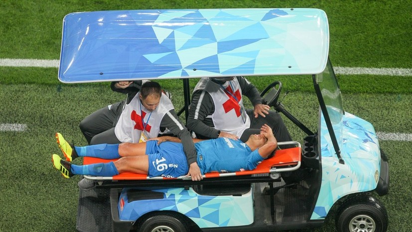 Футболист «Зенита» Нобоа выбыл до конца года из-за повреждения крестообразной связки колена