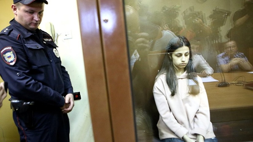 Суд признал законным арест сестёр Хачатурян
