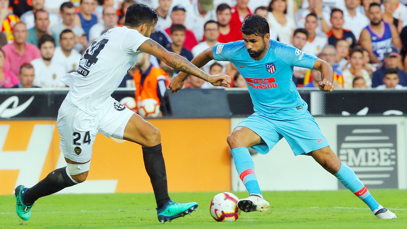 «Валенсия» сыграла вничью с «Атлетико» в первом туре чемпионата Испании, Черышев на поле не вышел