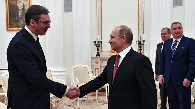 Лавров рассказал о подготовке визита Путина в Сербию