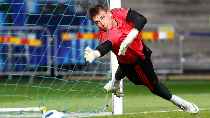 СМИ: Украинский вратарь «Реала» Лунин перейдёт в «Леганес» на правах аренды