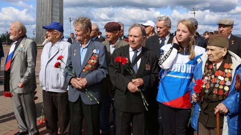 В Самаре почтили память павших в Курской битве