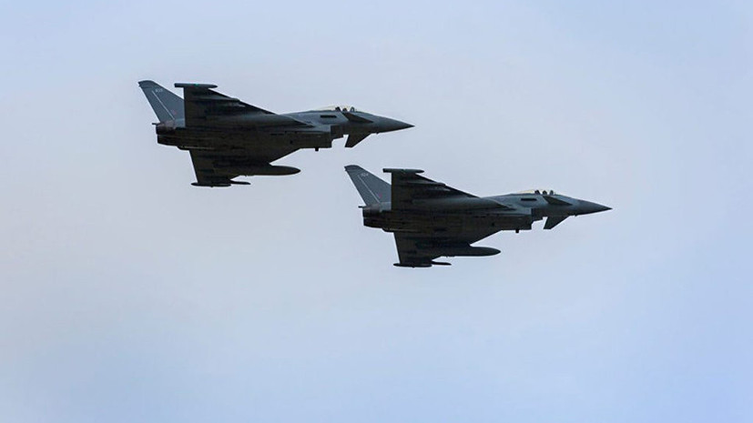 Британские истребители поднимались в воздух над Чёрным морем из-за российского самолёта 