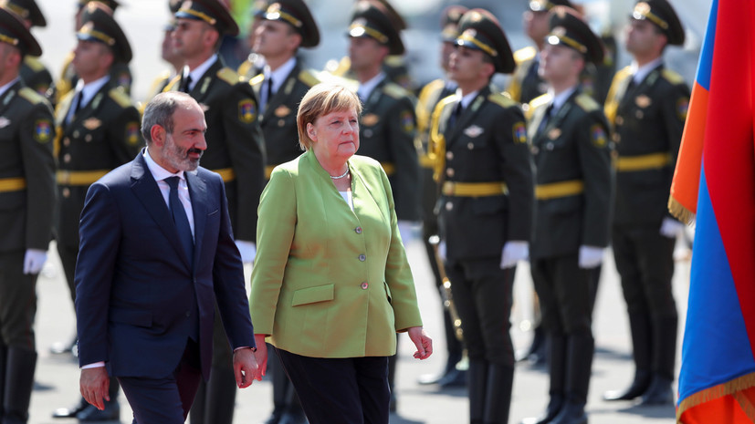Меркель назвала Армению хорошим примером сотрудничества с ЕС и ЕАЭС