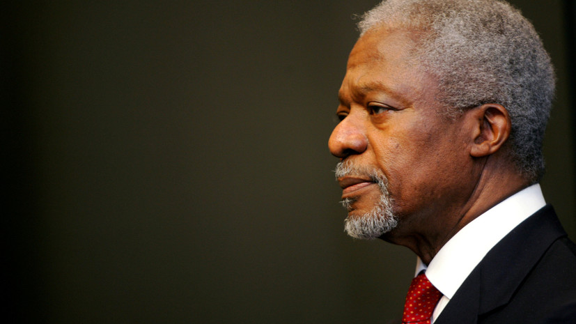 Президент Ганы назвал дату похорон Кофи Аннана
