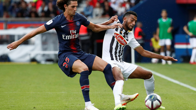 ПСЖ одержал победу над «Анже» в третьем туре Лиги 1