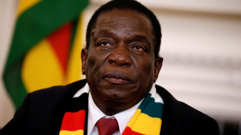 Избранный президент Зимбабве вступил в должность