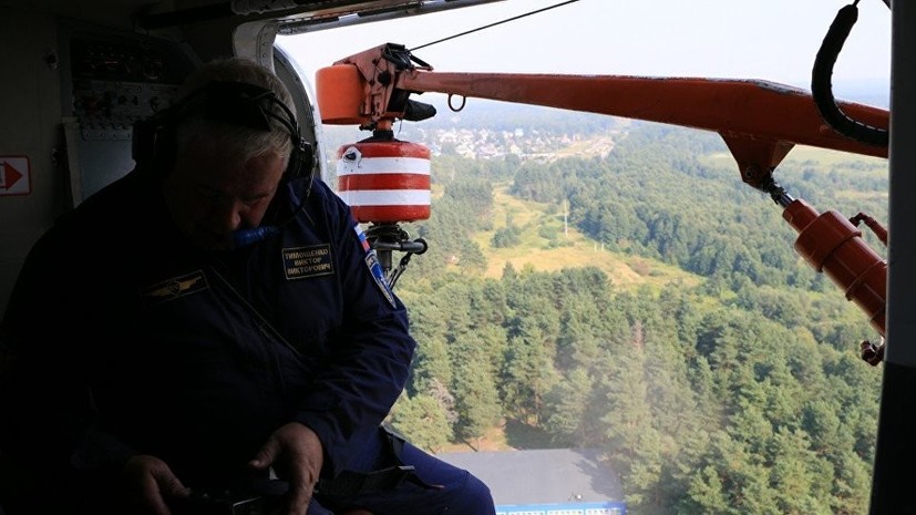 Площадь лесного пожара во Владимирской области достигла 400 га