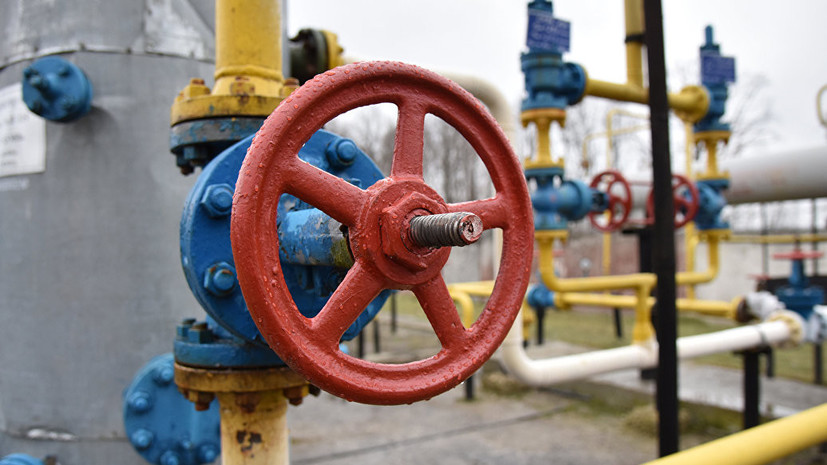На Украине рассказали об уровне заполненности подземных хранилищ газа