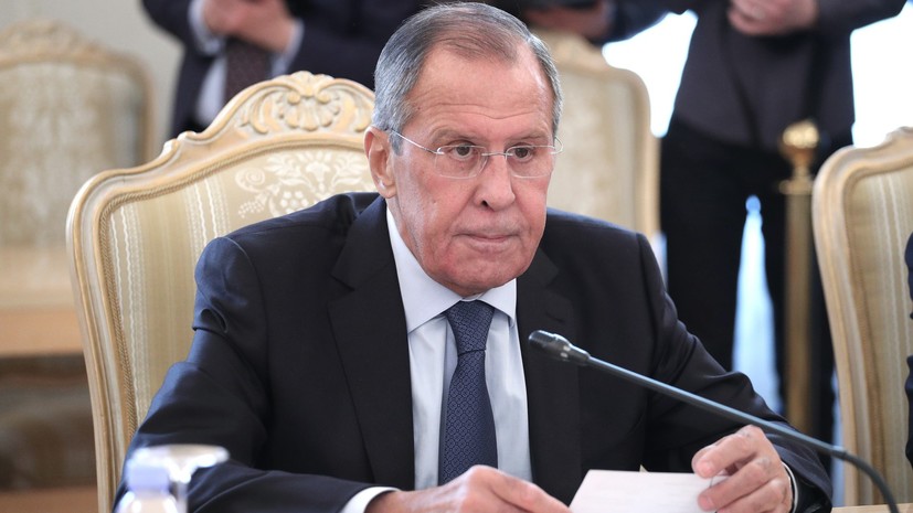 Лавров заявил, что Россия отреагирует на новые санкции США на основе принципа взаимности